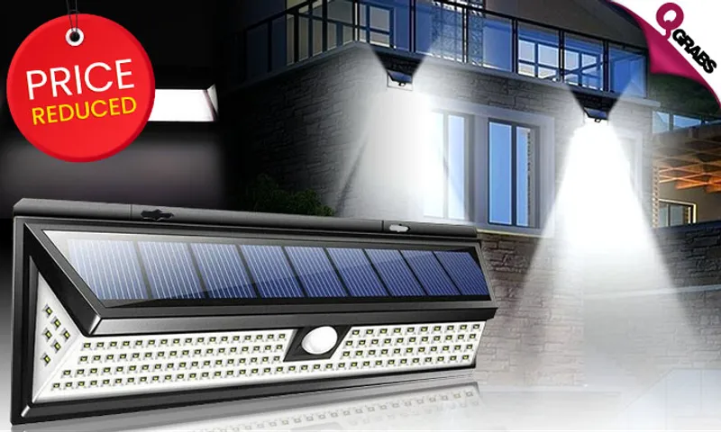 Solar Induction LED Wall Lamp!